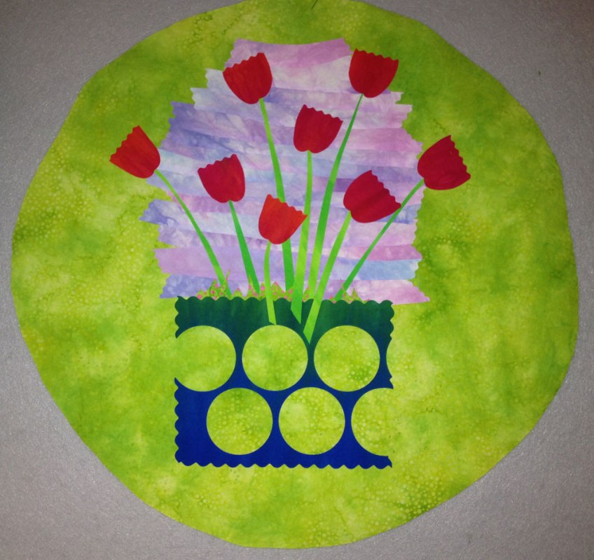 fused quilt Wasilowski