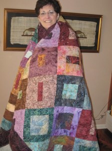 Concentric Squares Batik