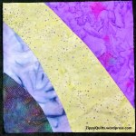 random curves quilt block