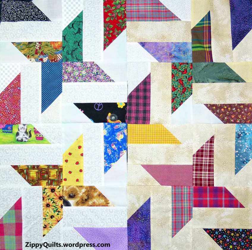 scrappy quilt blocks