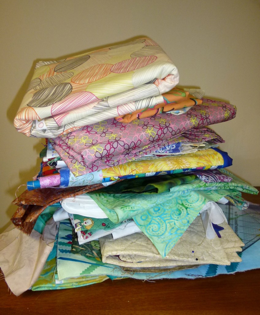 pile of fabric