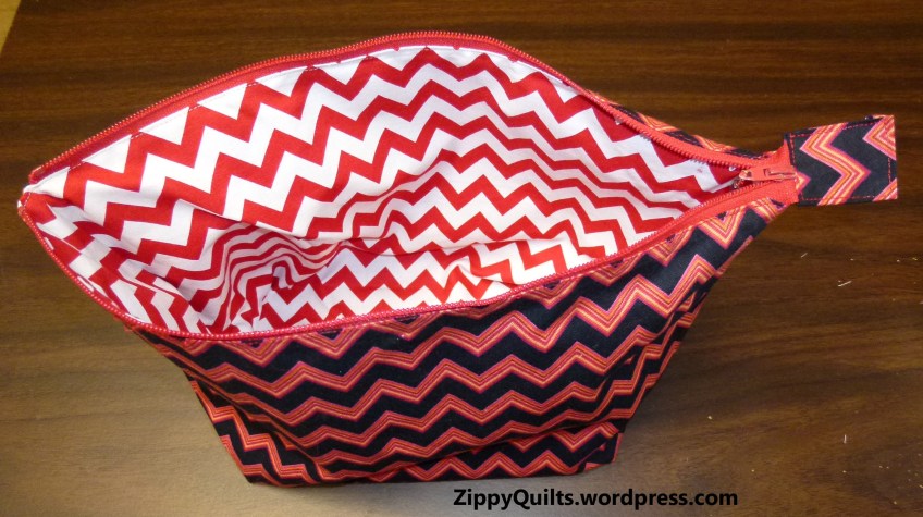 Zippered pouch