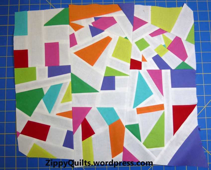 improv quilt block