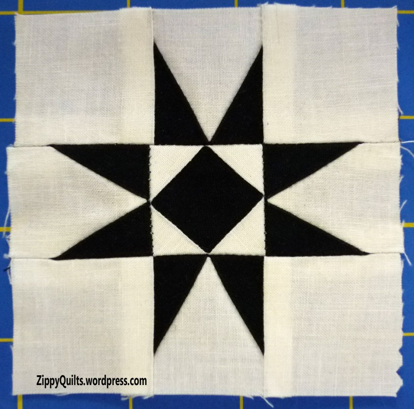 foundation pieced star