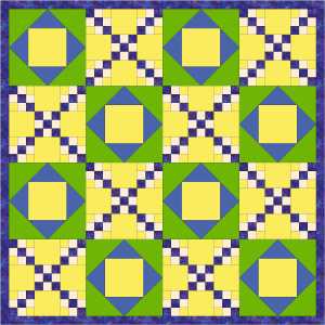 pieced quilt design