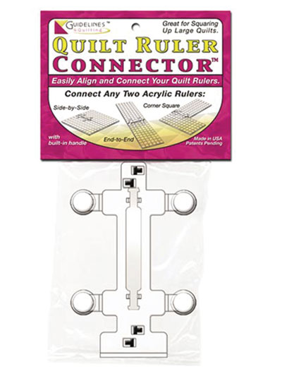 This looked like a good idea but it was no better than just holding the rulers together while I cut.