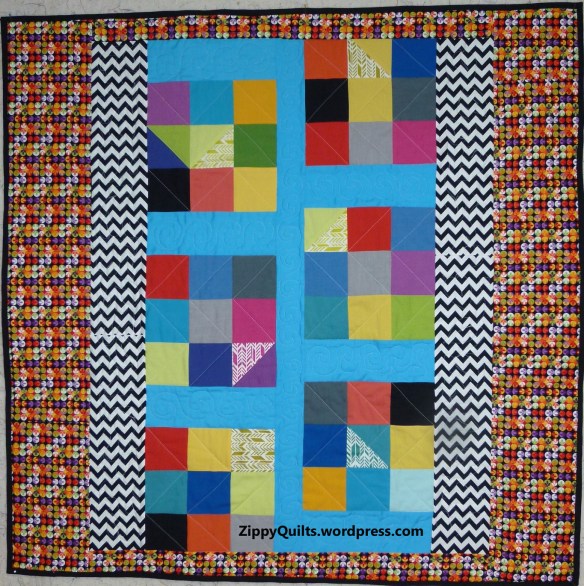 Improvisational quilt