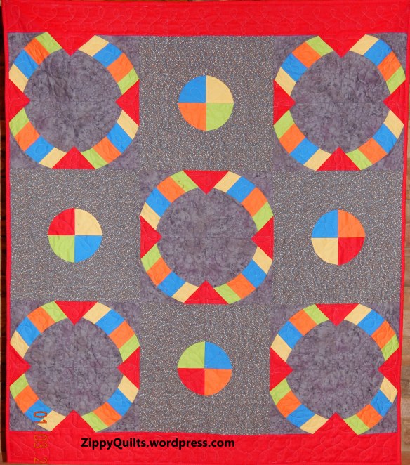 Metrol Hoops baby quilt