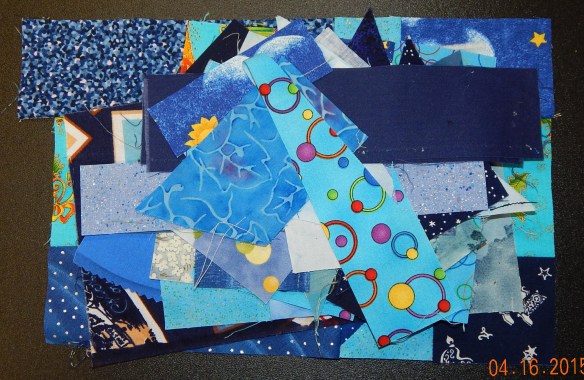 Improvisational piecing