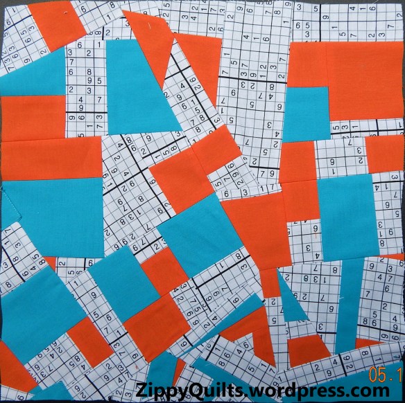 improv quilt block
