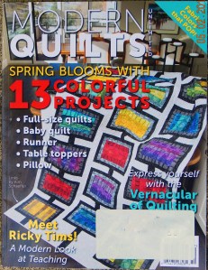 Modern Quilts Unlimited magazine