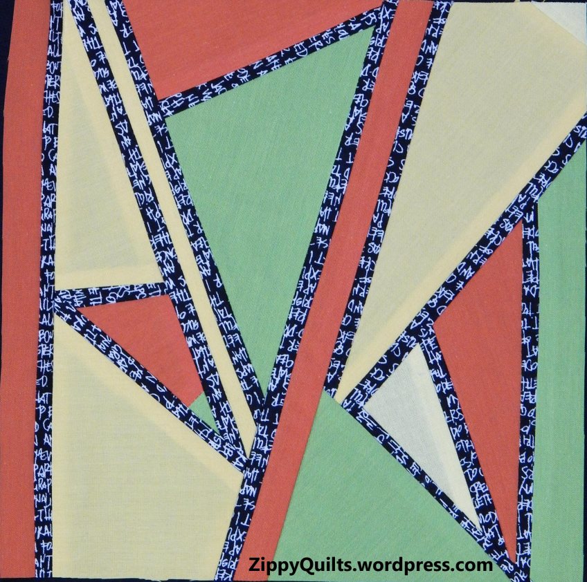 Improvisational quilting