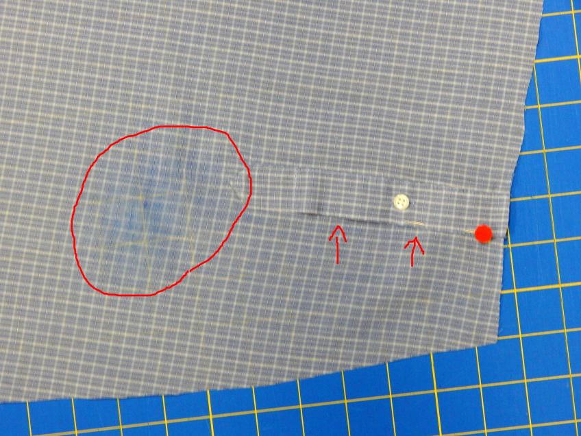 quilt from dress shirt