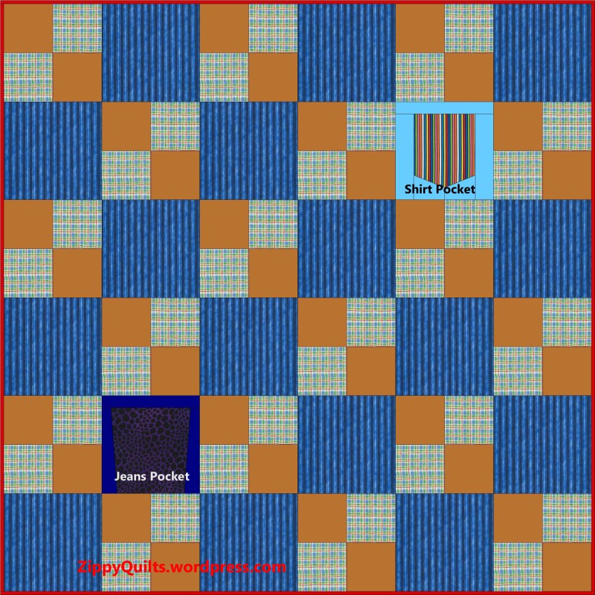 tutorial quilt from shirts