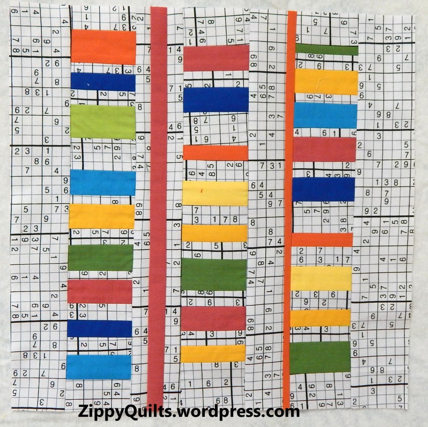 modern quilt block