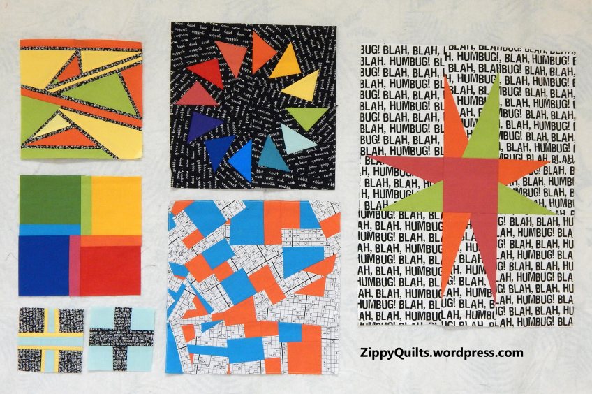 modern sampler quilt