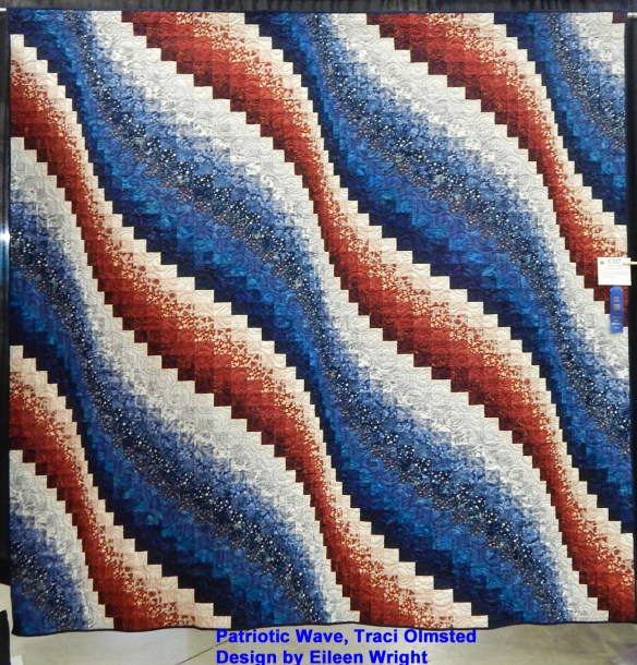 Bargello quilt at VQF 2016