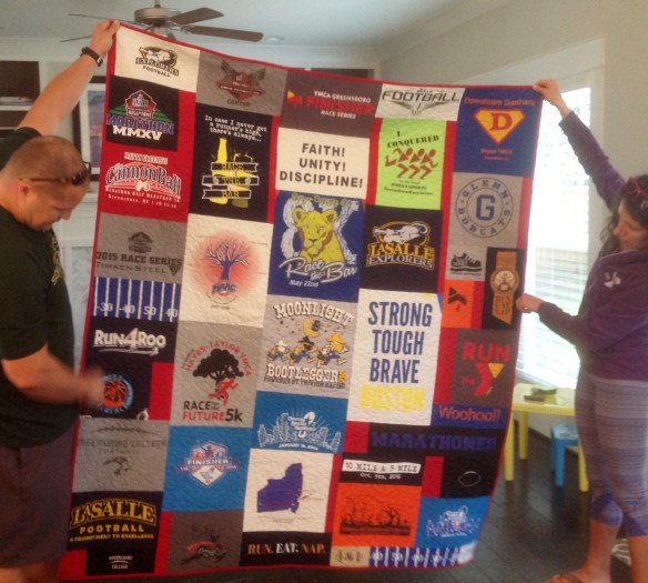 T shirt quilt