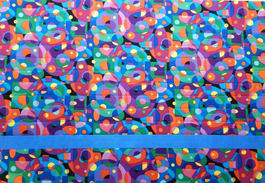 tape guide for machine quilting